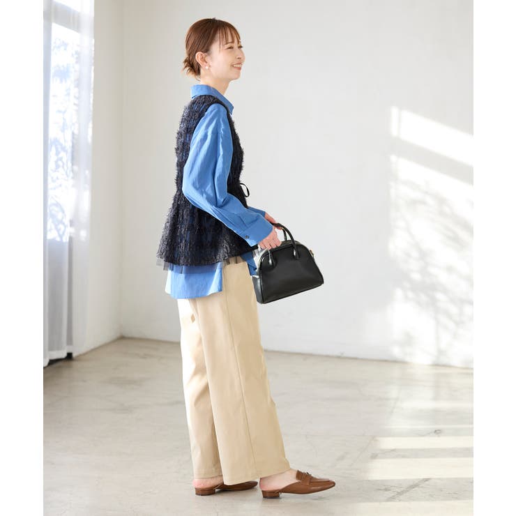 【3サイズ展開】チノライクタックパンツ | ROPE' PICNIC | 詳細画像12 