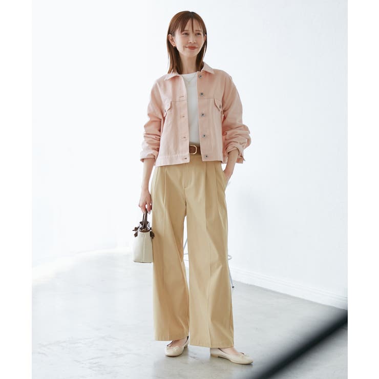 【3サイズ展開】チノライクタックパンツ | ROPE' PICNIC | 詳細画像15 