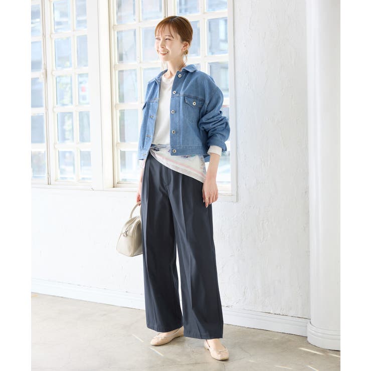 【3サイズ展開】チノライクタックパンツ | ROPE' PICNIC | 詳細画像24 