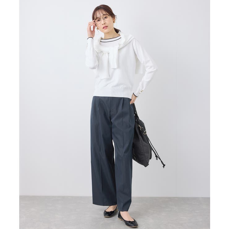 【3サイズ展開】チノライクタックパンツ | ROPE' PICNIC | 詳細画像31 