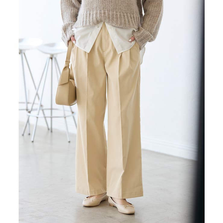 【3サイズ展開】チノライクタックパンツ | ROPE' PICNIC | 詳細画像8 