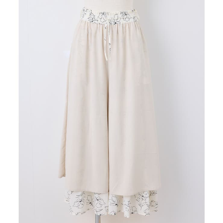 【UVカット・洗濯機OK】さらさらアソート柄スカーチョ | ROPE' PICNIC | 詳細画像49 