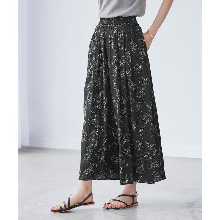 【UVカット・洗濯機OK】さらさらアソート柄スカーチョ | ROPE' PICNIC | 詳細画像5 