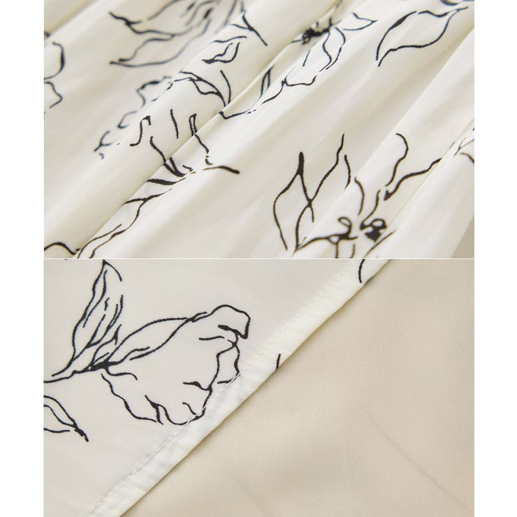 【UVカット・洗濯機OK】さらさらアソート柄スカーチョ | ROPE' PICNIC | 詳細画像52 