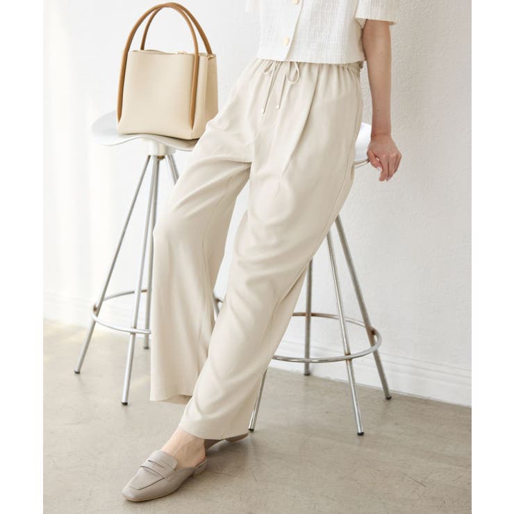 【3サイズ展開】ステファニージョガーイージーワイドパンツ | ROPE' PICNIC | 詳細画像10 