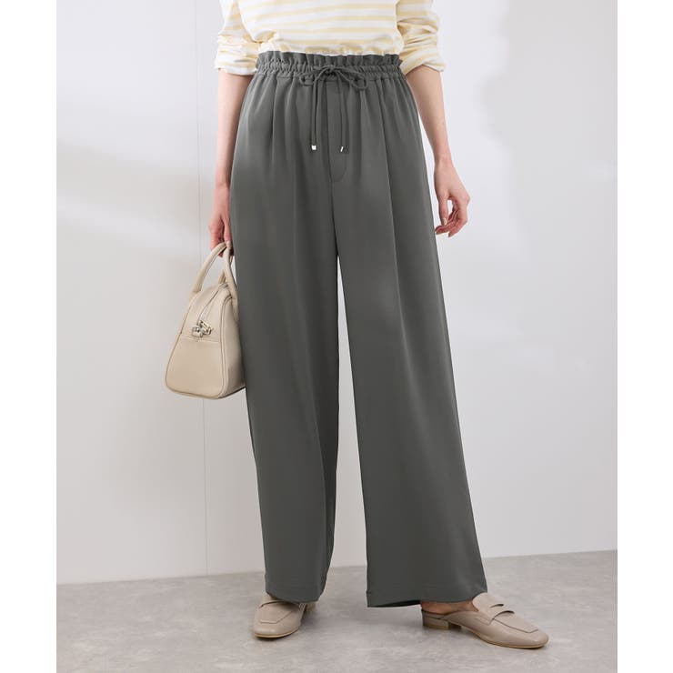 【3サイズ展開】ステファニージョガーイージーワイドパンツ | ROPE' PICNIC | 詳細画像19 