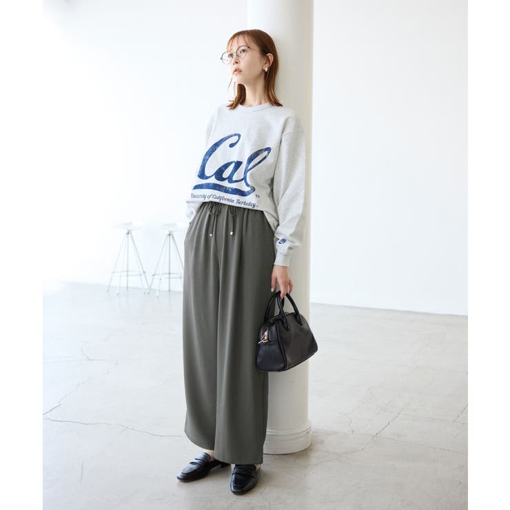 【3サイズ展開】ステファニージョガーイージーワイドパンツ | ROPE' PICNIC | 詳細画像2 