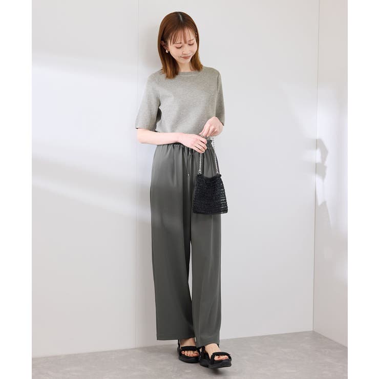 【3サイズ展開】ステファニージョガーイージーワイドパンツ | ROPE' PICNIC | 詳細画像21 