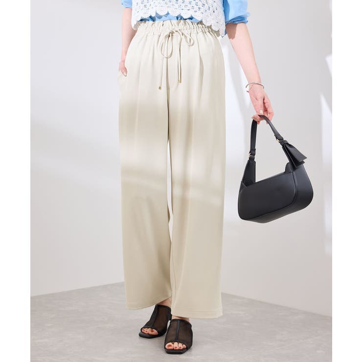 【3サイズ展開】ステファニージョガーイージーワイドパンツ | ROPE' PICNIC | 詳細画像26 