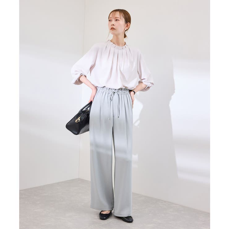 【3サイズ展開】ステファニージョガーイージーワイドパンツ | ROPE' PICNIC | 詳細画像28 