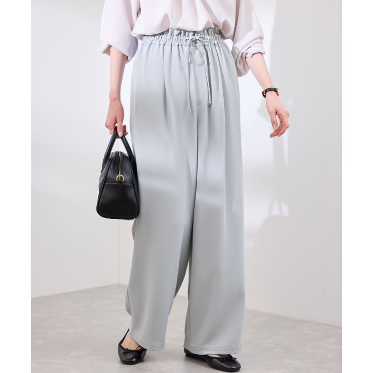 【3サイズ展開】ステファニージョガーイージーワイドパンツ | ROPE' PICNIC | 詳細画像31 