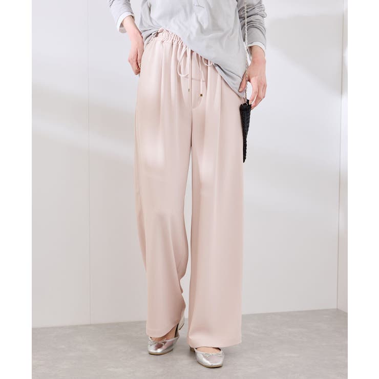 【3サイズ展開】ステファニージョガーイージーワイドパンツ | ROPE' PICNIC | 詳細画像35 