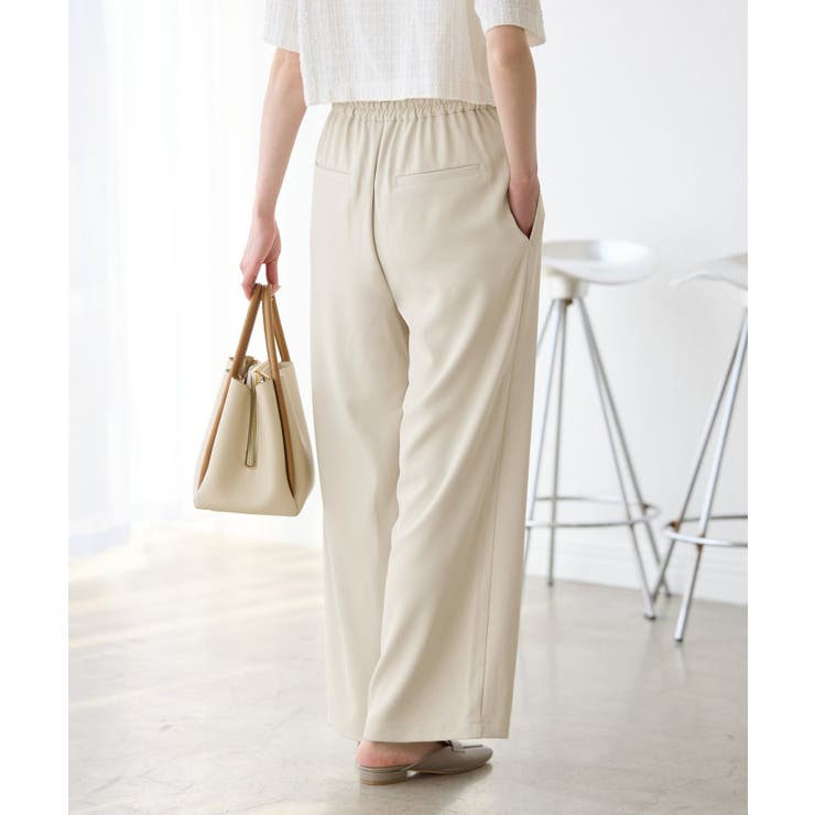 【3サイズ展開】ステファニージョガーイージーワイドパンツ | ROPE' PICNIC | 詳細画像9 