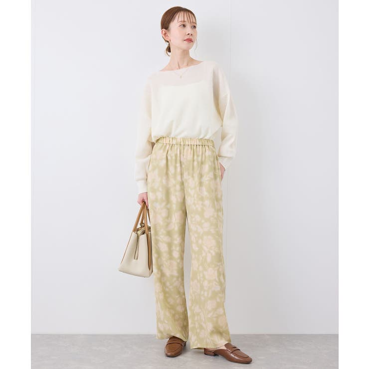 フローラルプリントイージーパンツ | ROPE' PICNIC | 詳細画像2 