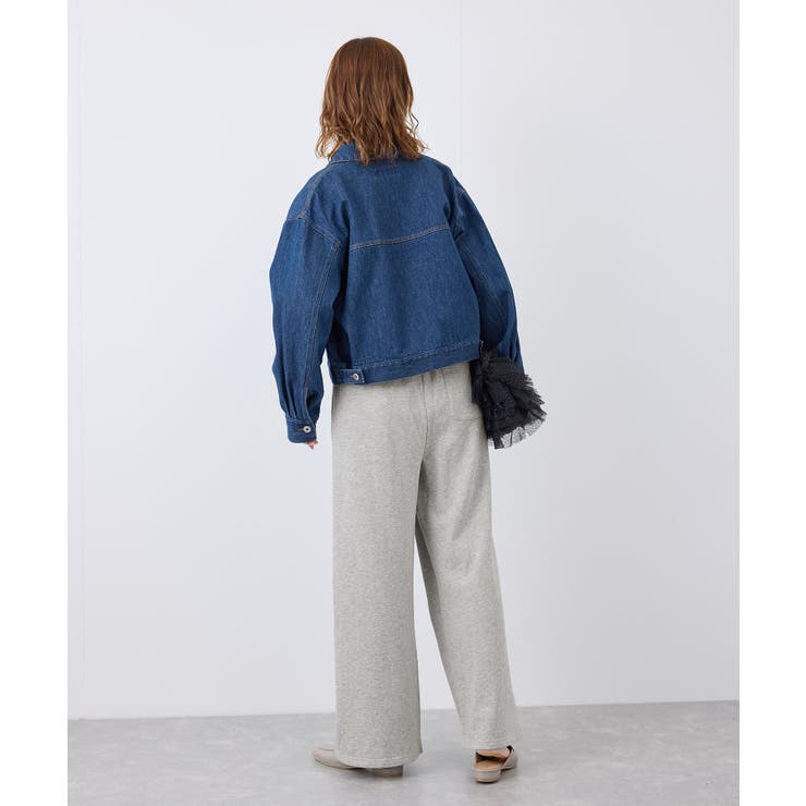 ロゴ刺繍入りワイドスウェットパンツ | ROPE' PICNIC | 詳細画像15 