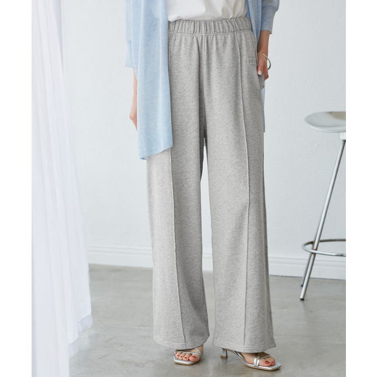 ロゴ刺繍入りワイドスウェットパンツ | ROPE' PICNIC | 詳細画像2 