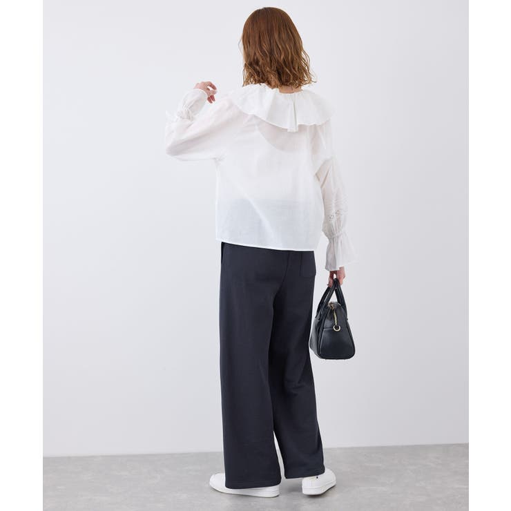 ロゴ刺繍入りワイドスウェットパンツ | ROPE' PICNIC | 詳細画像21 