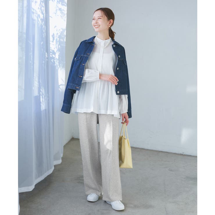 ロゴ刺繍入りワイドスウェットパンツ | ROPE' PICNIC | 詳細画像6 