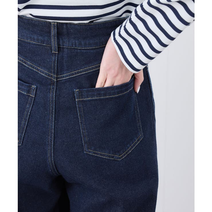 【ウエスト革命デニム】ウエストシェイプデニムワイドパンツ | ROPE' PICNIC | 詳細画像27 