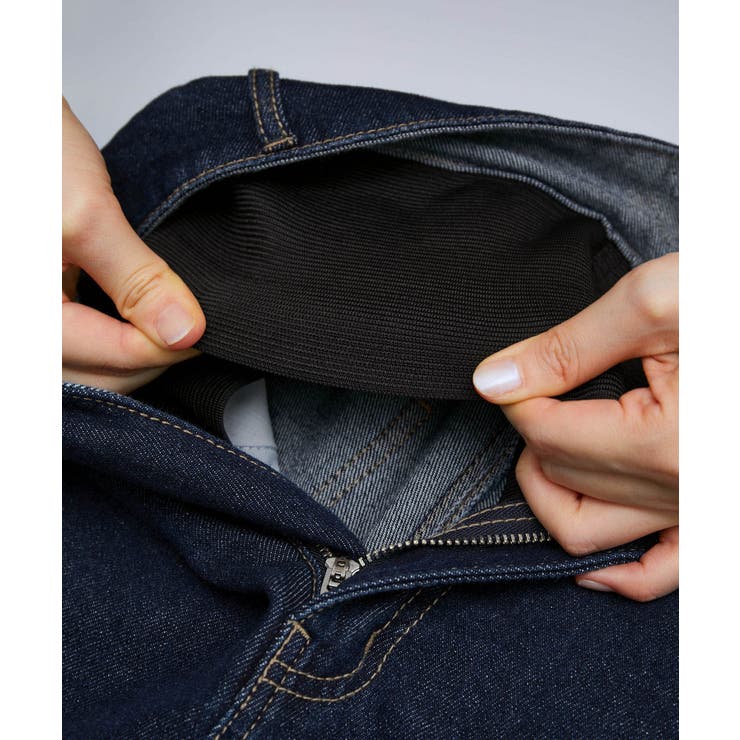 【ウエスト革命デニム】ウエストシェイプデニムワイドパンツ | ROPE' PICNIC | 詳細画像30 