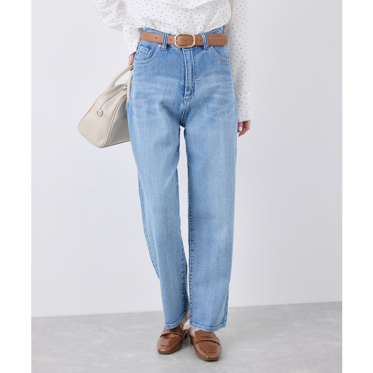 【ウエスト革命デニム】ウエストシェイプハイライズマムジーンズ | ROPE' PICNIC | 詳細画像10 