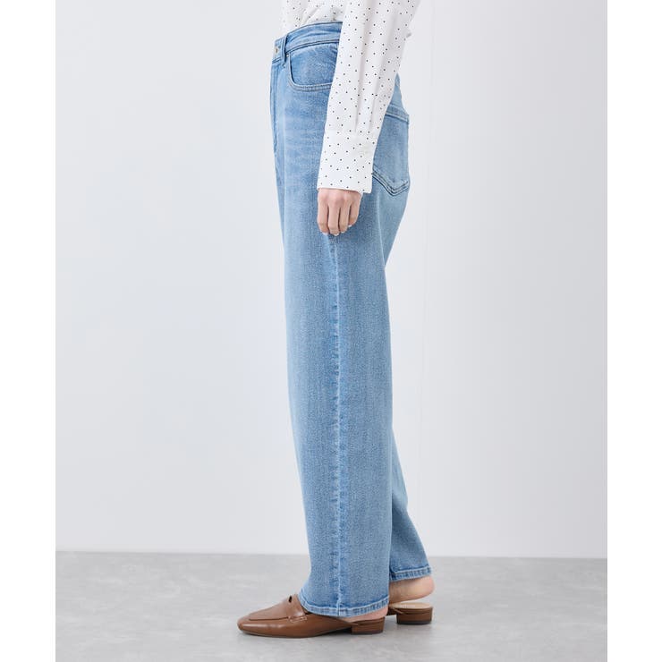 【ウエスト革命デニム】ウエストシェイプハイライズマムジーンズ | ROPE' PICNIC | 詳細画像15 