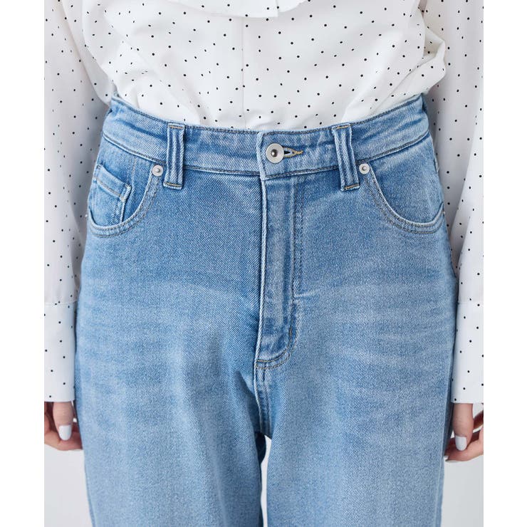 【ウエスト革命デニム】ウエストシェイプハイライズマムジーンズ | ROPE' PICNIC | 詳細画像17 