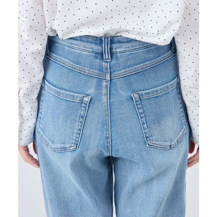 【ウエスト革命デニム】ウエストシェイプハイライズマムジーンズ | ROPE' PICNIC | 詳細画像18 