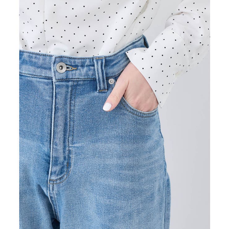 【ウエスト革命デニム】ウエストシェイプハイライズマムジーンズ | ROPE' PICNIC | 詳細画像19 