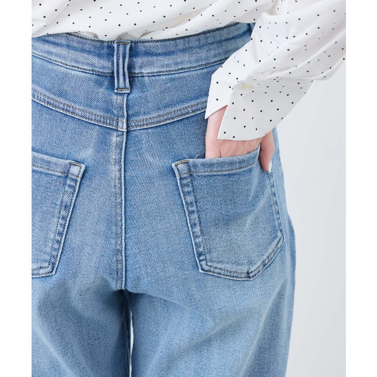 【ウエスト革命デニム】ウエストシェイプハイライズマムジーンズ | ROPE' PICNIC | 詳細画像20 