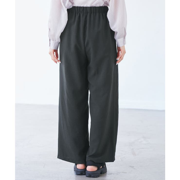 【吸水速乾・防シワ】エフォートレスリラックスイージーワイドパンツ | ROPE' PICNIC | 詳細画像33 