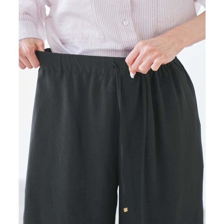 【吸水速乾・防シワ】エフォートレスリラックスイージーワイドパンツ | ROPE' PICNIC | 詳細画像35 