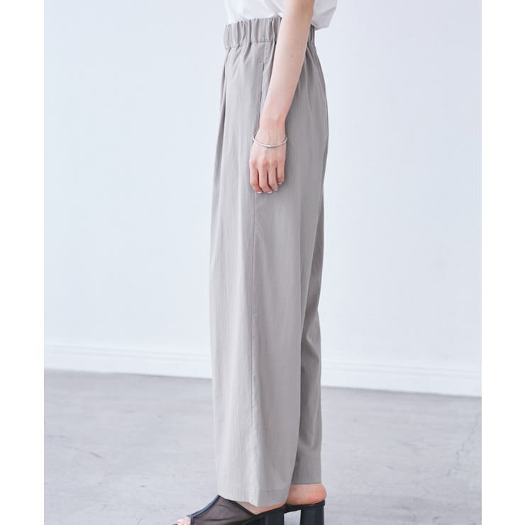 【UVカット】レーヨンナイロンイージーワイドパンツ | ROPE' PICNIC | 詳細画像26 