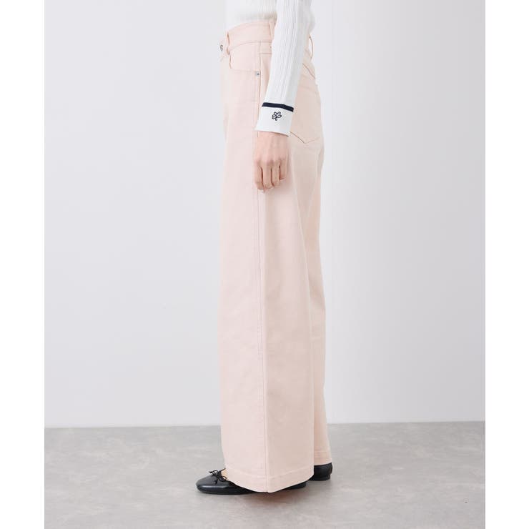 【ウエスト革命デニム】Pinkウエストシェイプワイドデニム | ROPE' PICNIC | 詳細画像13 