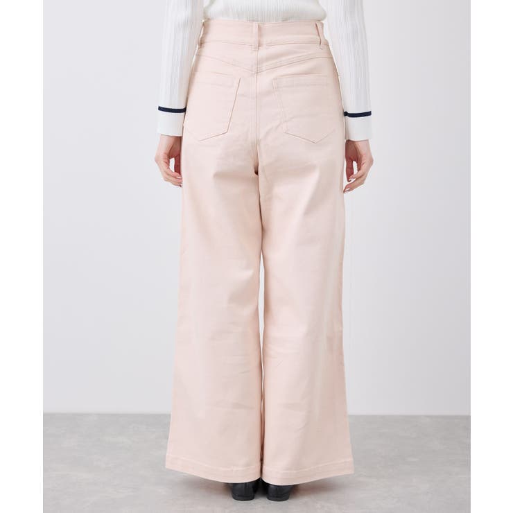 【ウエスト革命デニム】Pinkウエストシェイプワイドデニム | ROPE' PICNIC | 詳細画像14 