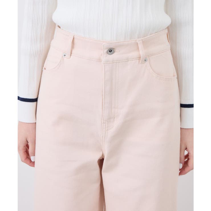 【ウエスト革命デニム】Pinkウエストシェイプワイドデニム | ROPE' PICNIC | 詳細画像15 