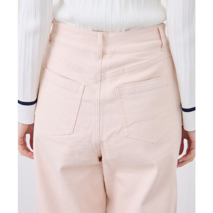 【ウエスト革命デニム】Pinkウエストシェイプワイドデニム | ROPE' PICNIC | 詳細画像16 