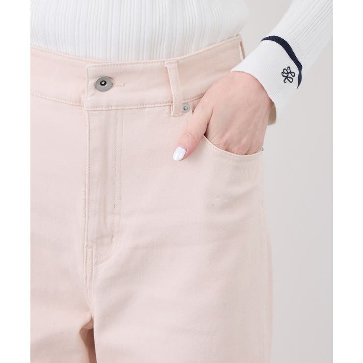 【ウエスト革命デニム】Pinkウエストシェイプワイドデニム | ROPE' PICNIC | 詳細画像17 