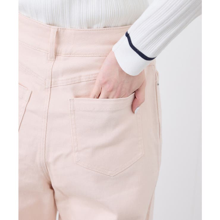 【ウエスト革命デニム】Pinkウエストシェイプワイドデニム | ROPE' PICNIC | 詳細画像18 