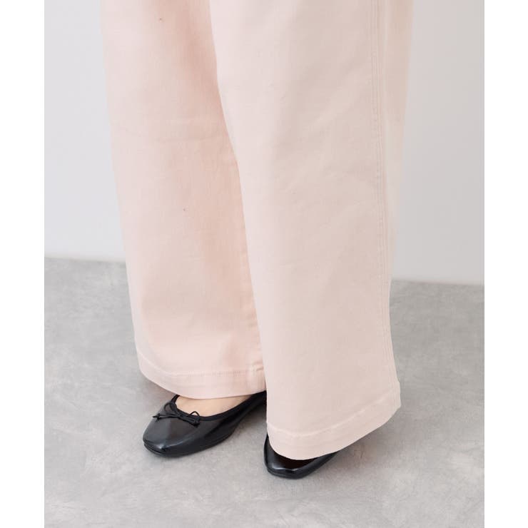 【ウエスト革命デニム】Pinkウエストシェイプワイドデニム | ROPE' PICNIC | 詳細画像19 