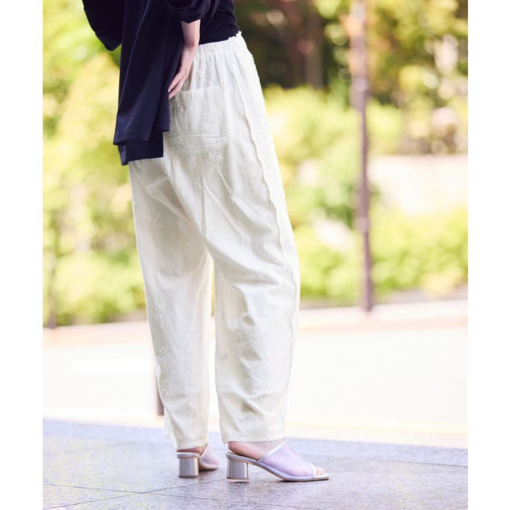 3D刺繍レースワイドパンツ/リンクコーデ | ROPE' PICNIC | 詳細画像19 