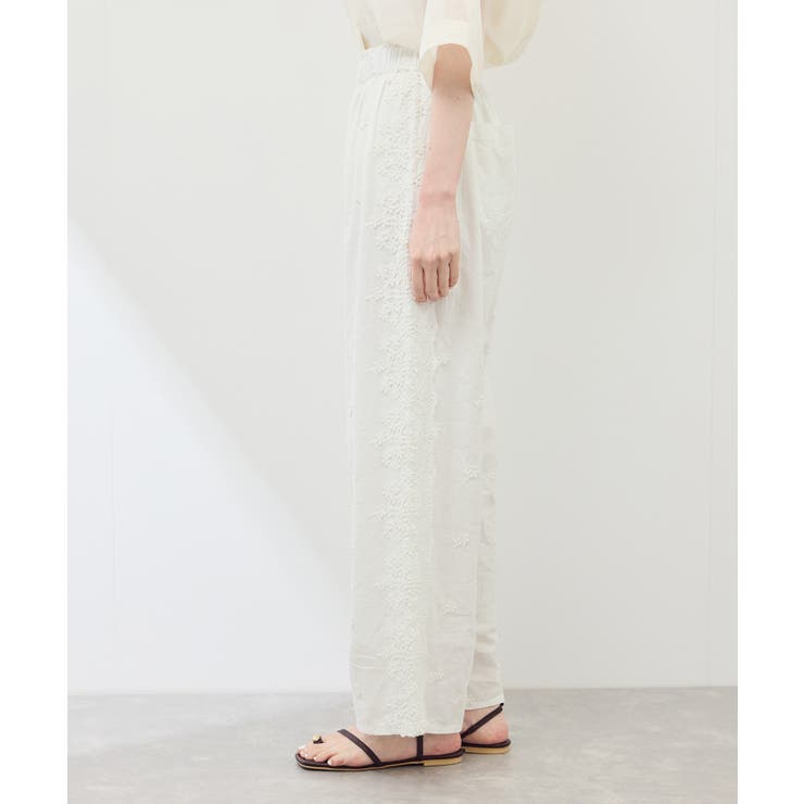 3D刺繍レースワイドパンツ/リンクコーデ | ROPE' PICNIC | 詳細画像38 