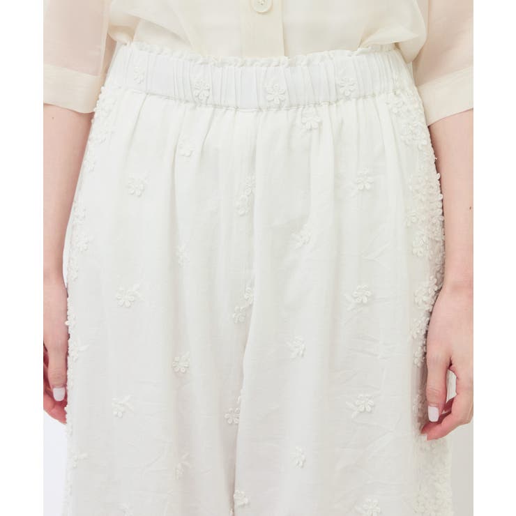 3D刺繍レースワイドパンツ/リンクコーデ | ROPE' PICNIC | 詳細画像40 