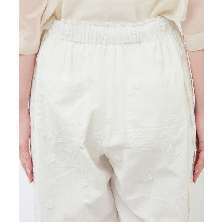3D刺繍レースワイドパンツ/リンクコーデ | ROPE' PICNIC | 詳細画像41 