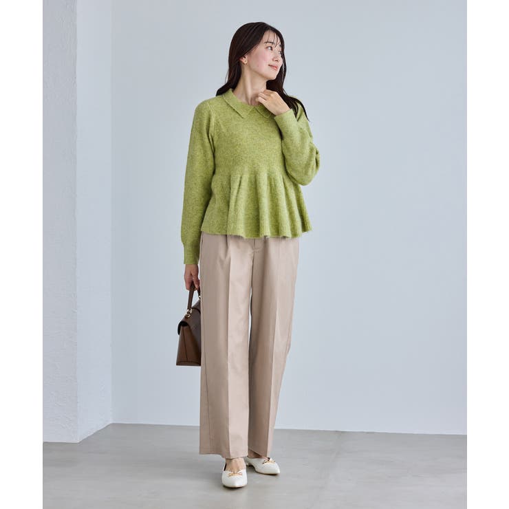 ウエストタックチノパンツ | ROPE' PICNIC | 詳細画像8 