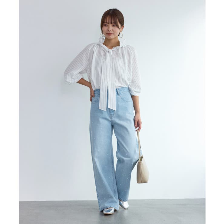 パールキラキラビジューデニム | ROPE' PICNIC | 詳細画像10 