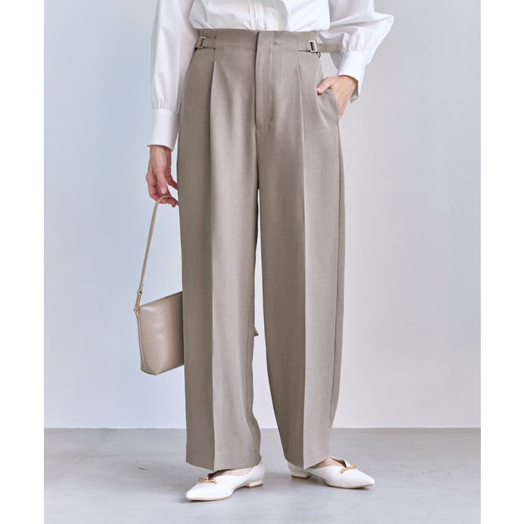 クリアツイルワイドパンツ/セレモニー・セットアップ対応 | ROPE' PICNIC | 詳細画像10 