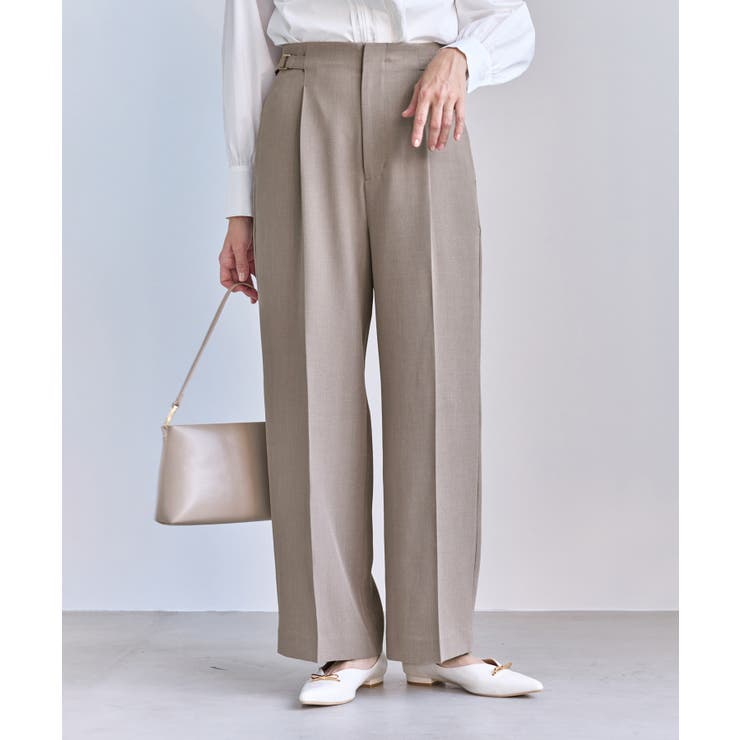 クリアツイルワイドパンツ/セレモニー・セットアップ対応 | ROPE' PICNIC | 詳細画像11 