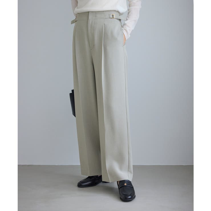 クリアツイルワイドパンツ/セレモニー・セットアップ対応 | ROPE' PICNIC | 詳細画像15 