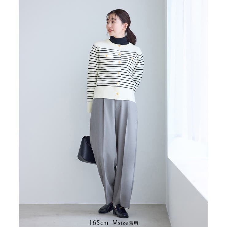 クリアツイルワイドパンツ/セレモニー・セットアップ対応 | ROPE' PICNIC | 詳細画像2 